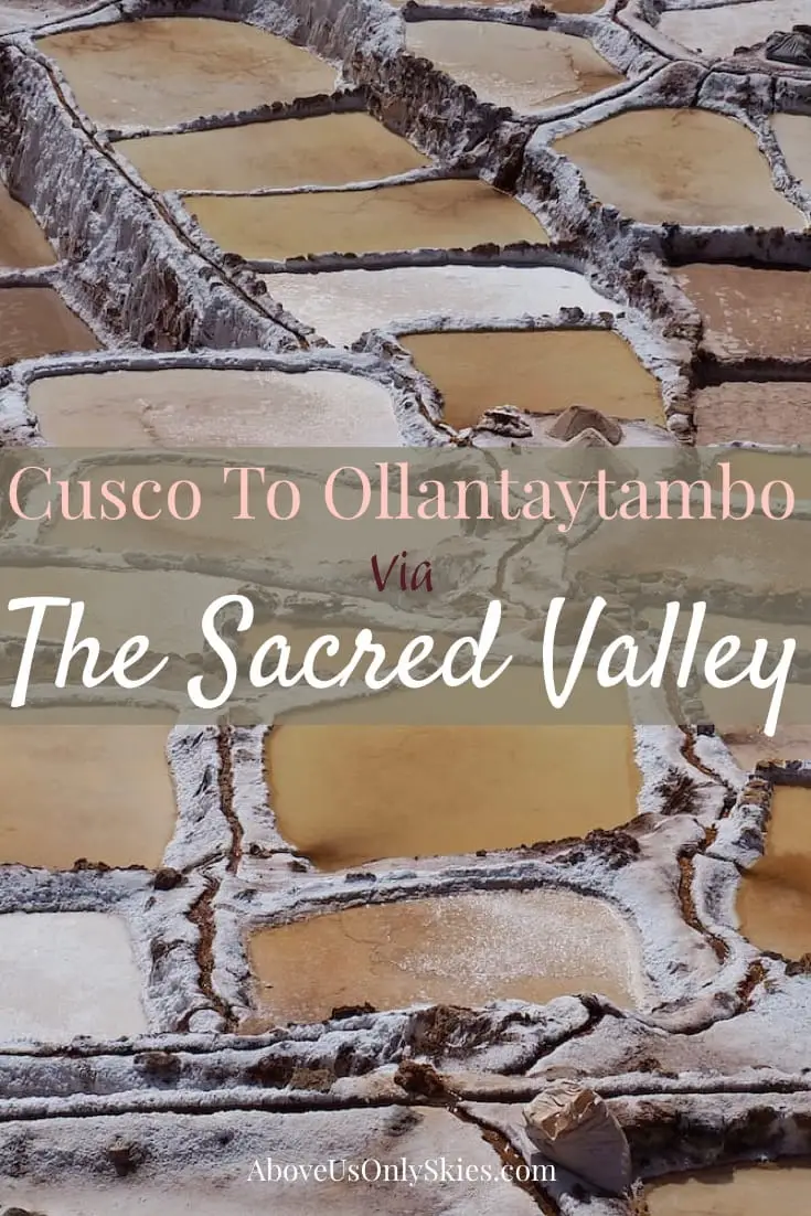 If you’re looking to plan your trip to Machu Picchu from Cusco make sure you take in the highlights of The Sacred Valley along the way. Here’s our guide to ensure you make the most of Peru’s number one destination and drink in the Inca heritage. #sacredvalley #cusco #machupicchu #perutravel #sacredvalleyitinerary #incaruins #ollantaytambo #inca #coupletravel #southamerica #cuscotips