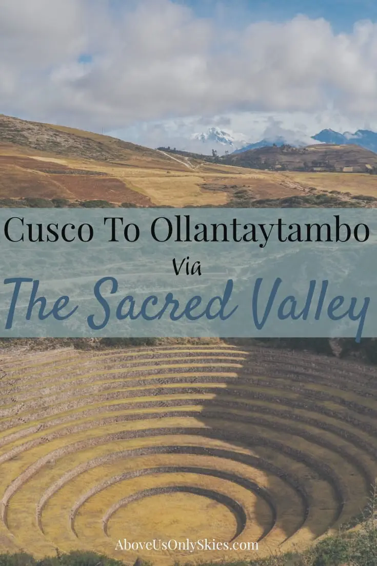 If you’re looking to plan your trip to Machu Picchu from Cusco make sure you take in the highlights of The Sacred Valley along the way. Here’s our guide to ensure you make the most of Peru’s number one destination and drink in the Inca heritage. #sacredvalley #cusco #machupicchu #perutravel #sacredvalleyitinerary #incaruins #ollantaytambo #inca #coupletravel #southamerica #cuscotips