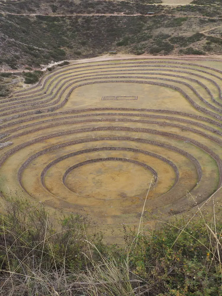 Circular terraces at Moray