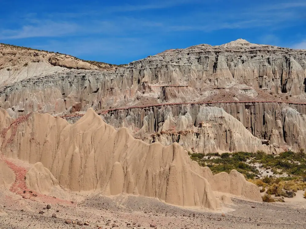 Bizarre rock formations