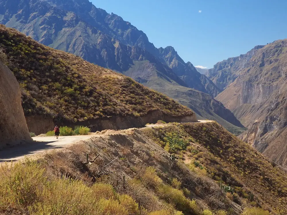 Nicky en route to San Juan de Choccho