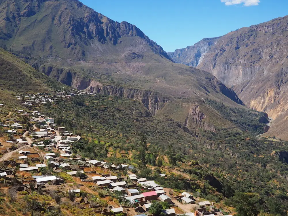View of Malata and Cosninhua