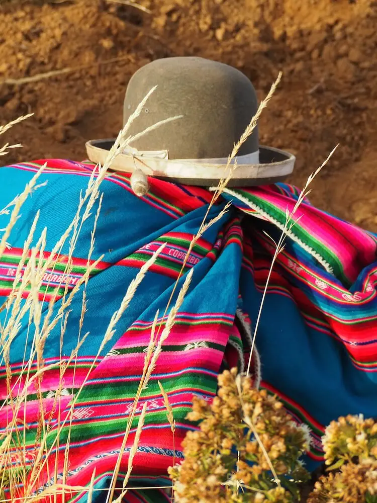 Cholita traditional dress
