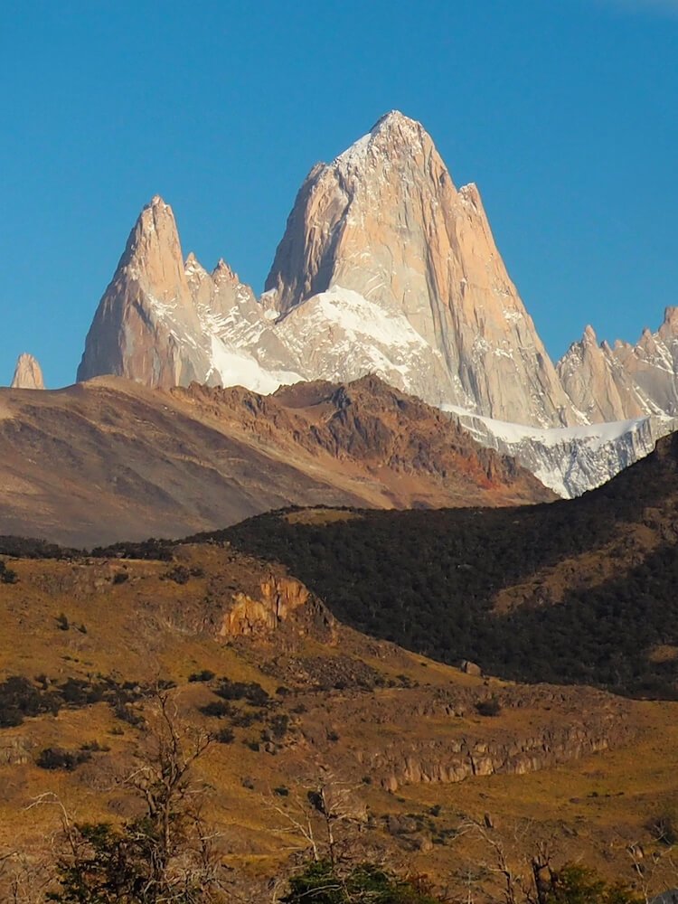 Mount Fitz Roy in the early morning