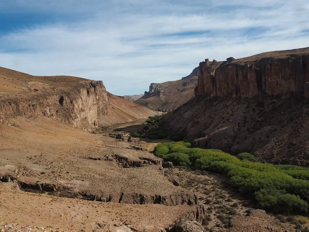 Rio Pinturas Canyon