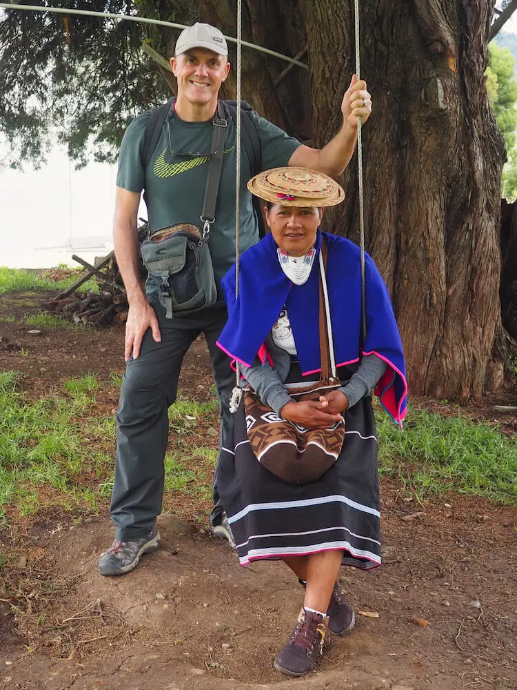 Ian with Maria