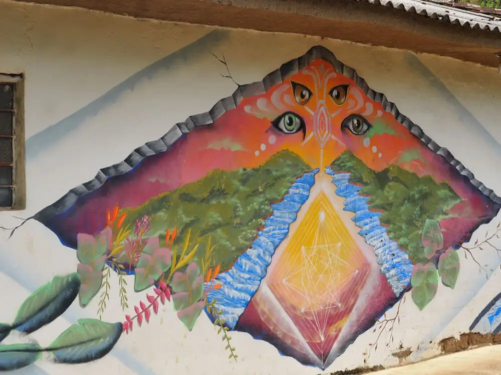 Street art in Silvia