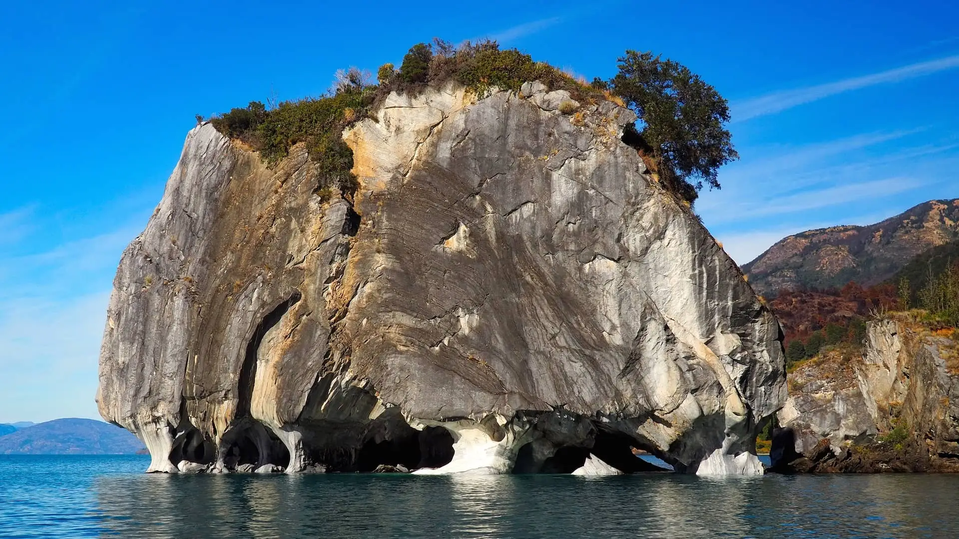 Kayakers on Lago General Carrera
