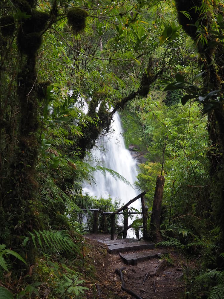 Cascadas Escondidas - waterfall