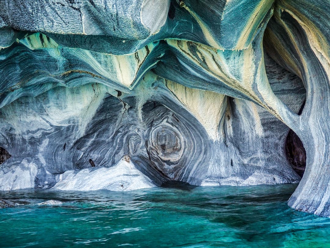 The Cathedral - Marble Caves of Chilean Patagonia