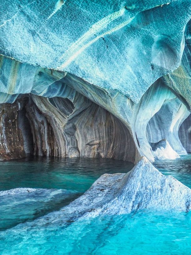 The Marble Caves Of Chilean Patagonia