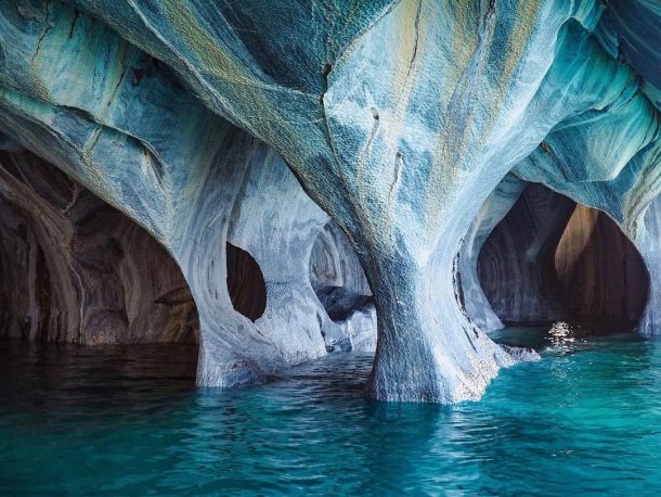 The Marble Caves Of Chilean Patagonia