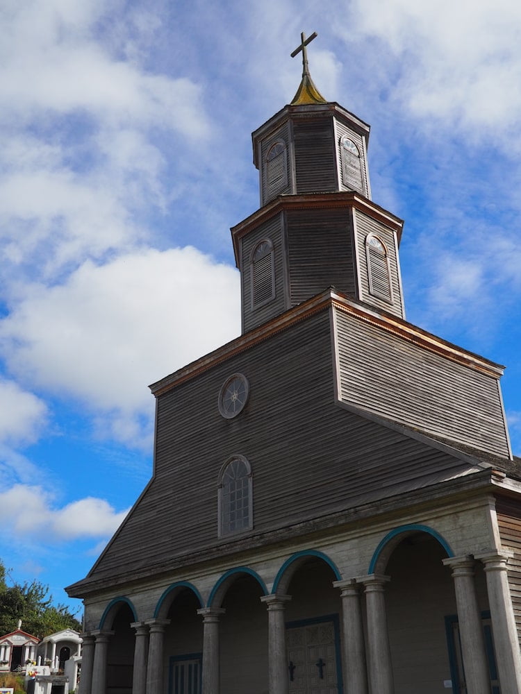 The Church of Nercón, Chiloe Island