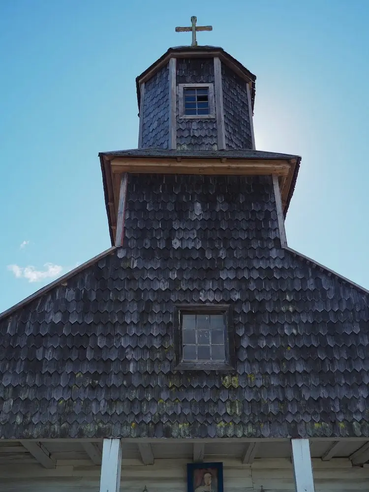 The Church of Calen, Chiloe Island