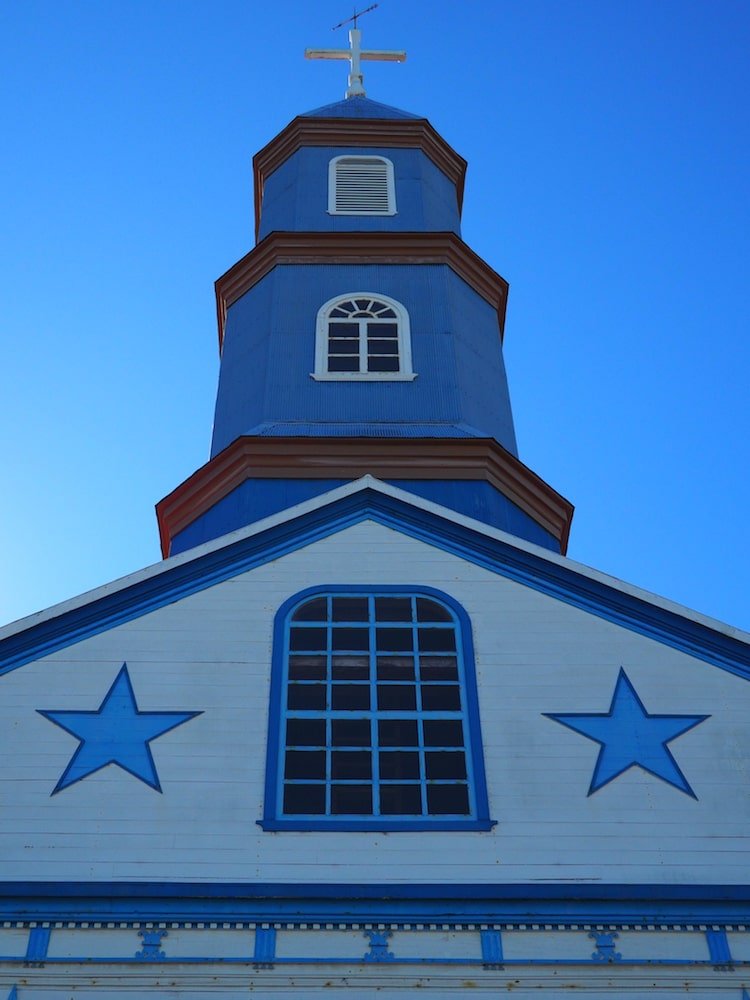 Blue church of Tenaun