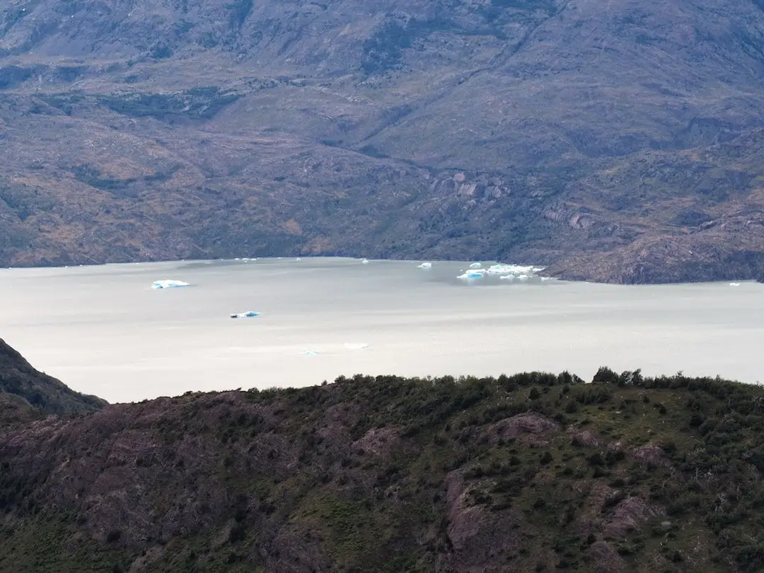 View of Lago Grey from the Mirador Ferrier