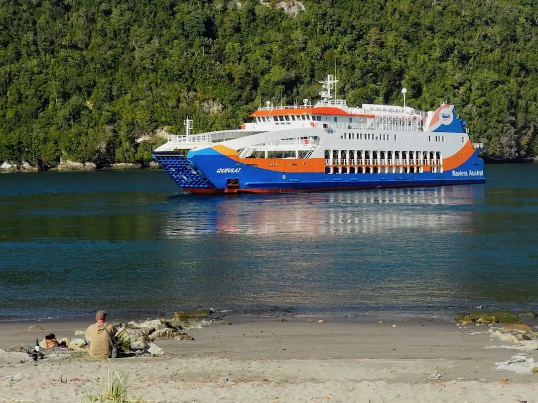 The Naviera Austral ferry