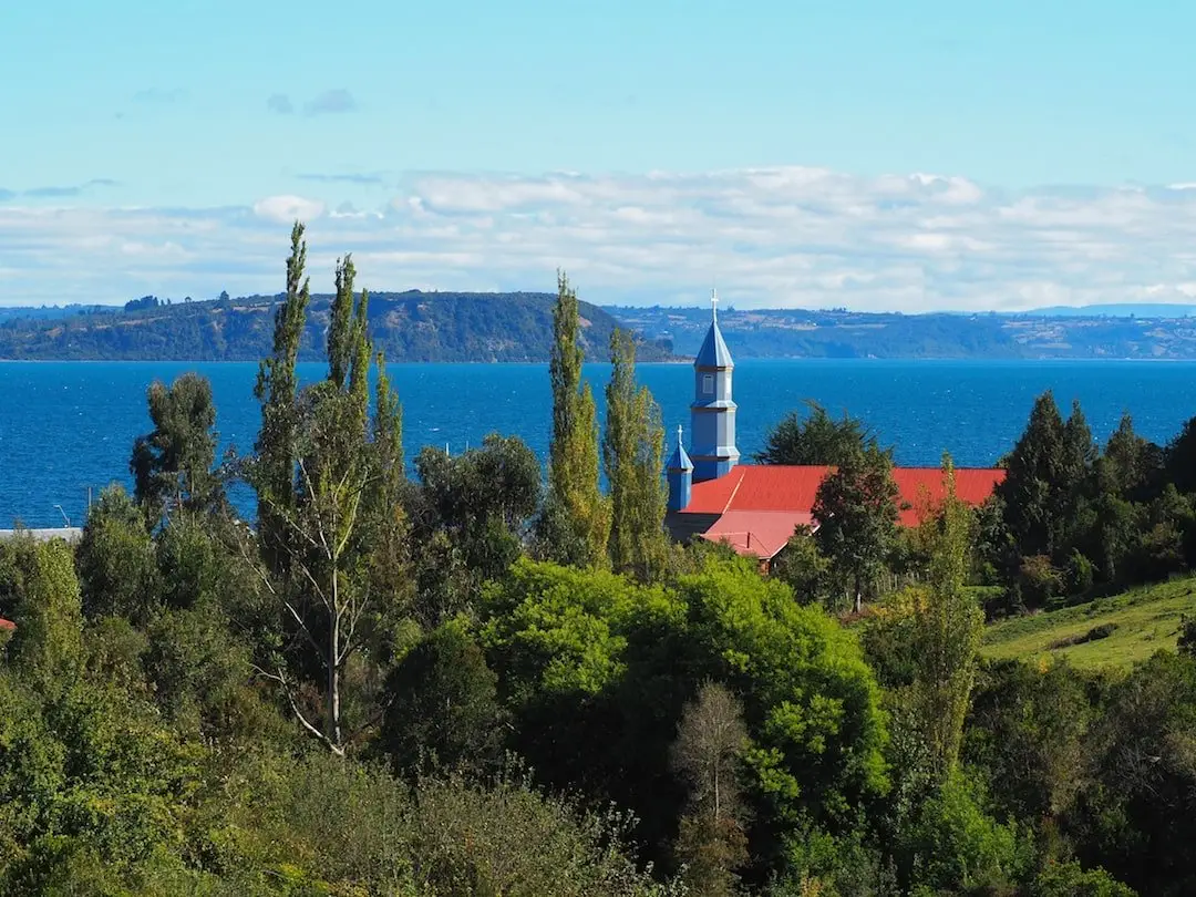 Tenaun, Chiloe Island, Chile.. Tenaun Chiloe Island Chile..