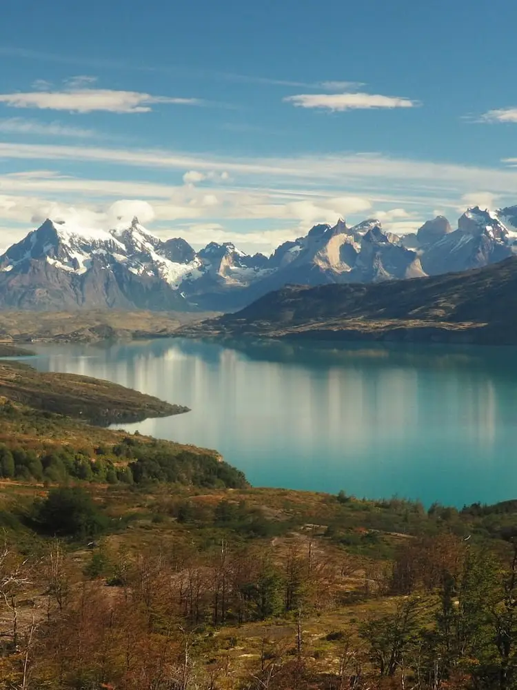 The Cordillera Paine, Torres del Paine National Park
