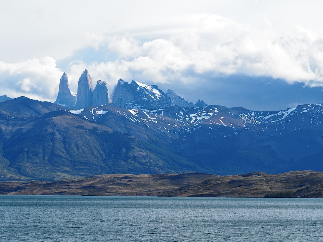 The Towers of Paine and Laguna Azul