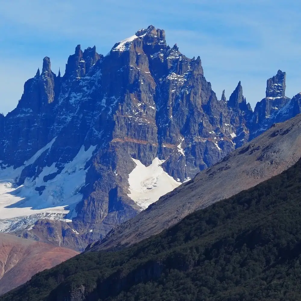View of Cerro Castillo from the north
