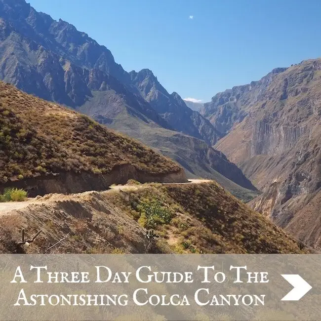 ITINERARIES - Colca Canyon