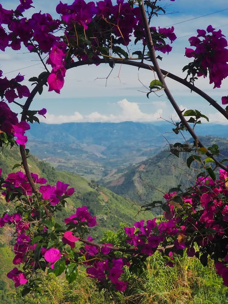 View from Salto de Bordones