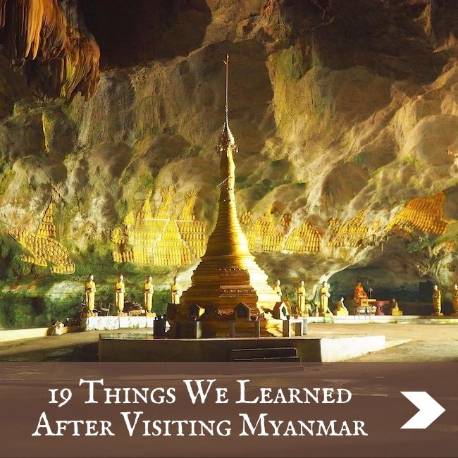 MYANMAR - 19 THINGS