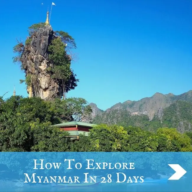 ITINERARIES - Myanmar