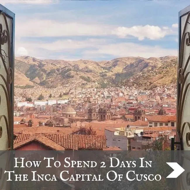 ITINERARIES - Cusco