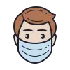 Face mask icon