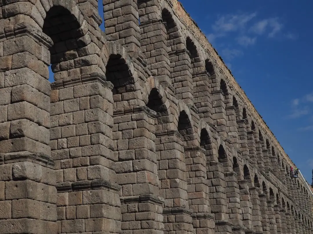 Day Trips from Madrid - Segovia... A two-storied stone aquaduct with multiple arches