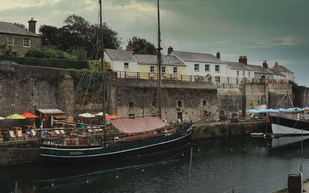 A Stroll Through The Georgian Harbour In Charlestown, Cornwall