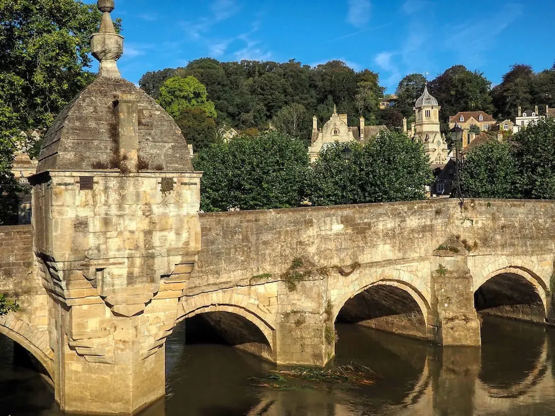 Town Bridge Bradford on Avon Wiltshire...