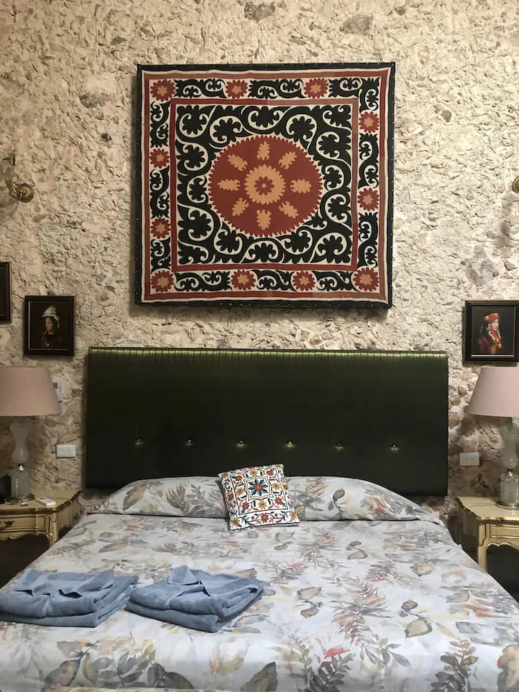 Our room ("Baroque") in Casa Lotto