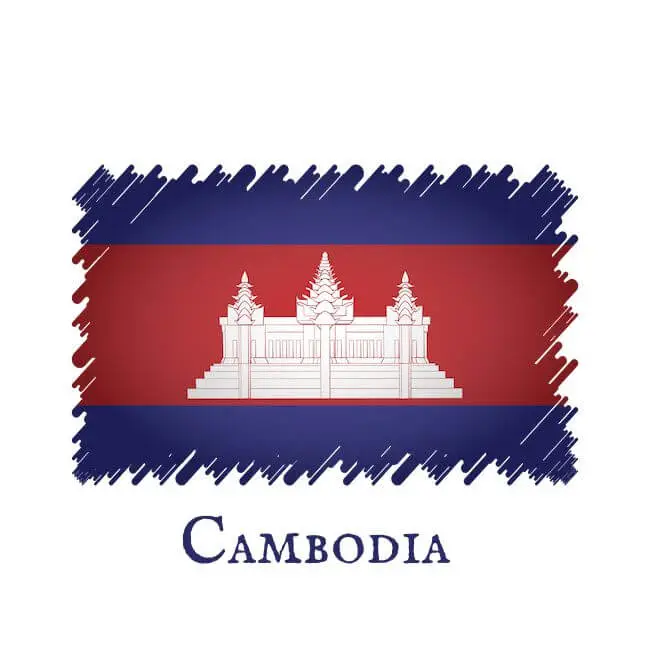 Cambodia flag link