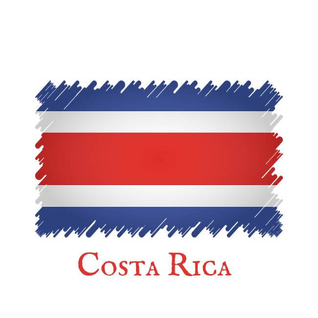 Costa Rica flag link