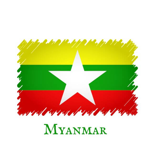 Myanmar flag link