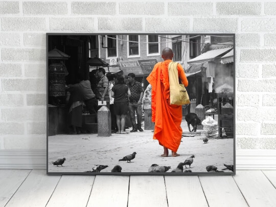 Nepal - Buddhist Monk