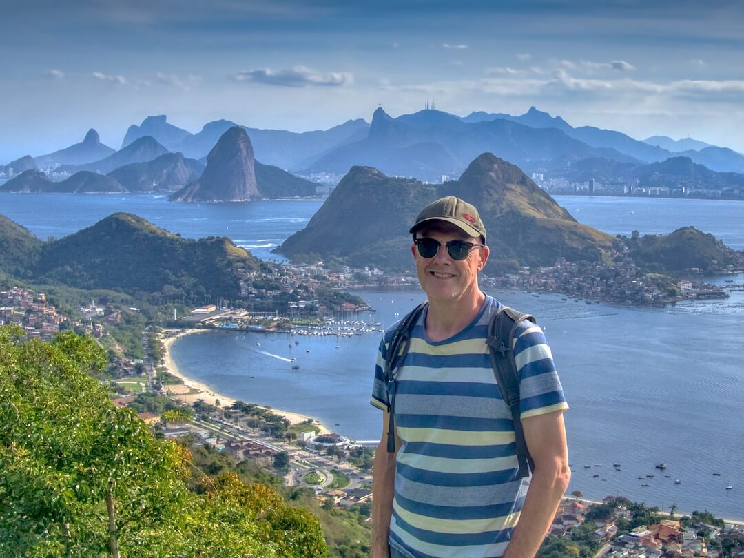 View of Rio de Janeiro from Parque Cidade