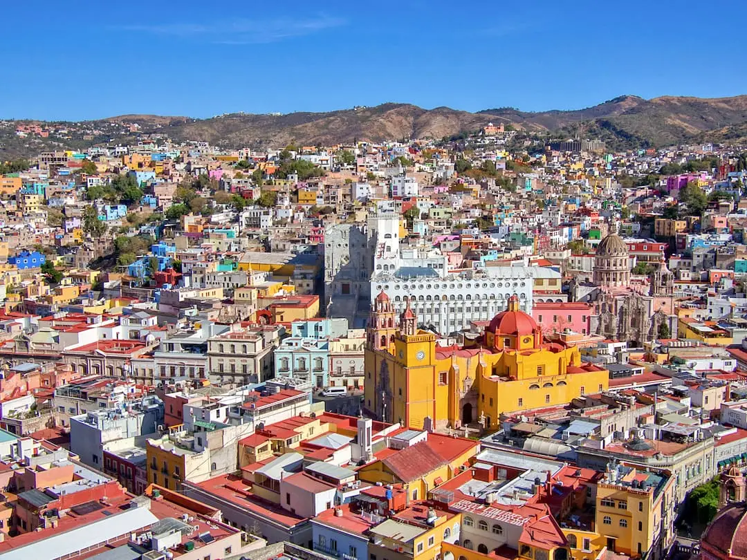 View of Guanajuato University 