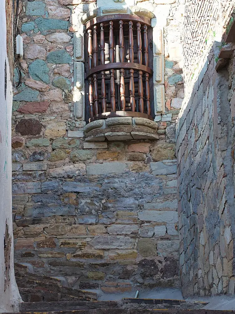 Stepped pavement to El Pipila Guanajuato