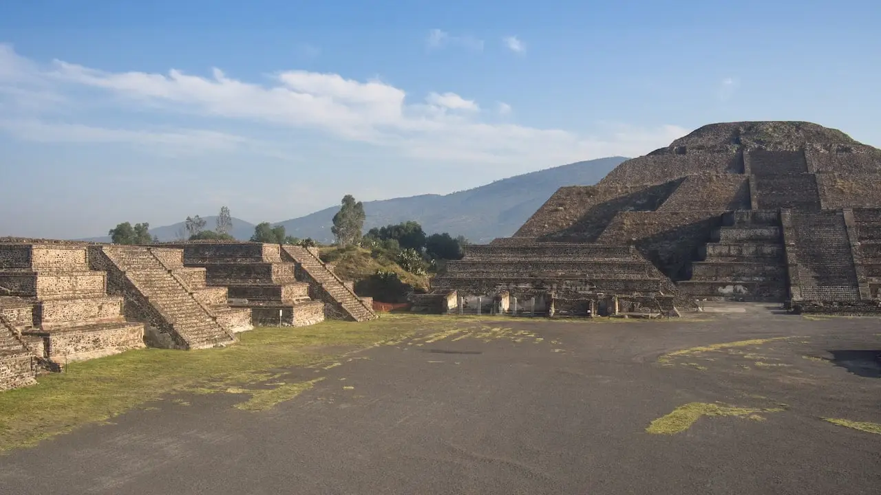 View of Pyramid of the Moon from Avenue of the Dead