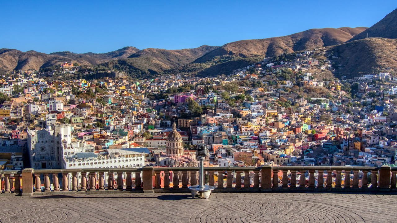 Sweeping view of Guanajuato from El Pipila viewing platform