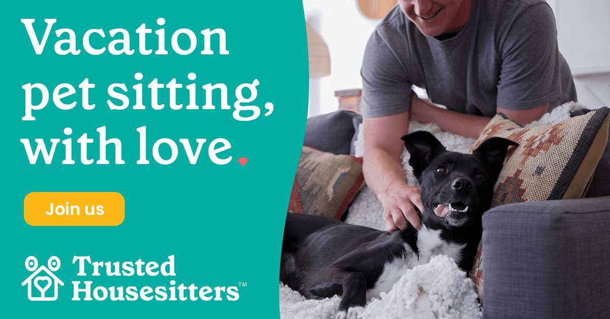Trusted Housesitters ad