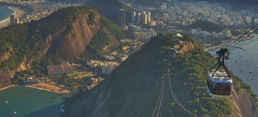 View of south Rio de Janeiro