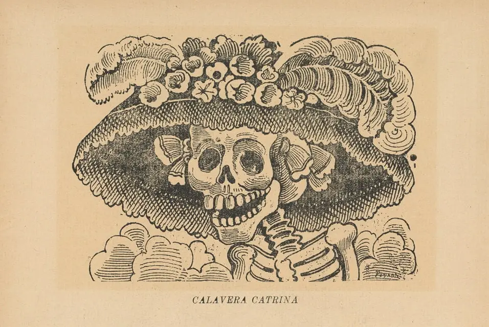 La Calavera Catrina A drawing of La Catrina by Posada