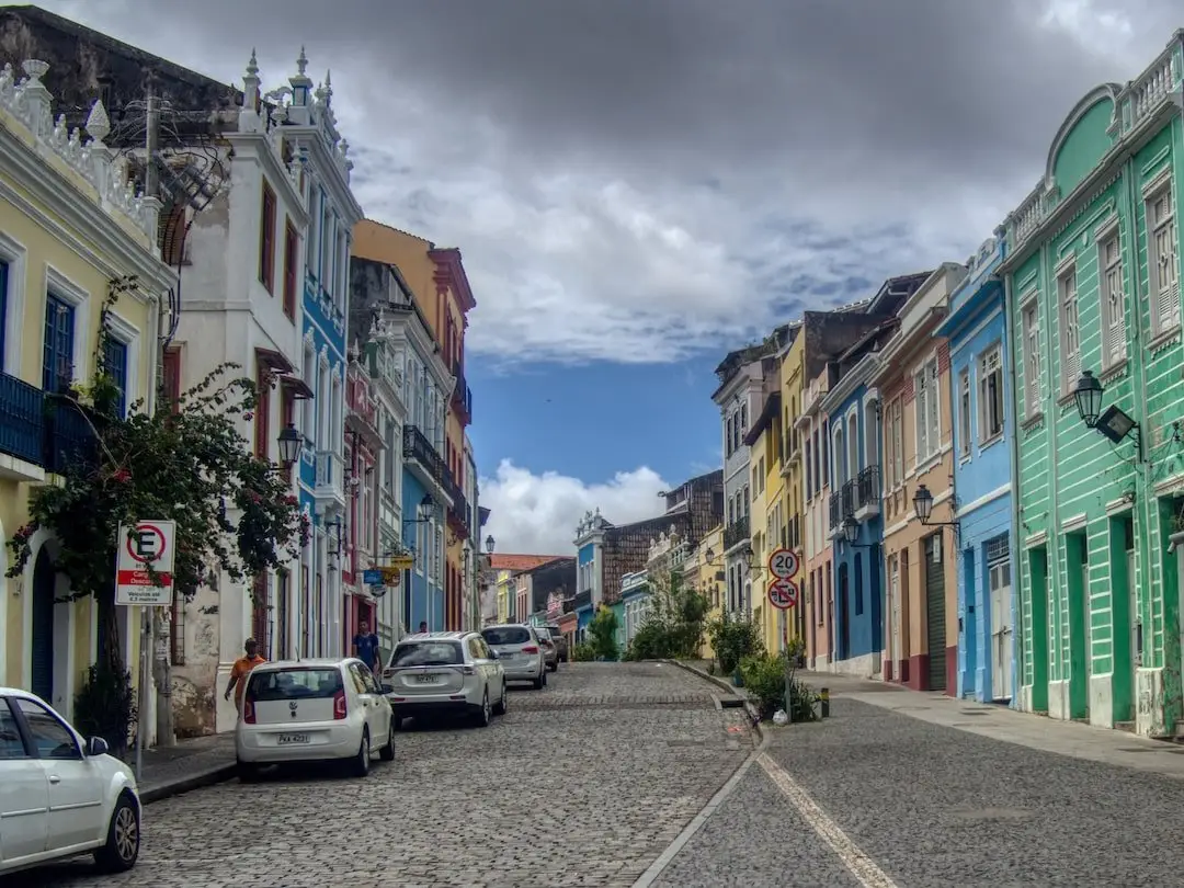 Santo Antonio - Salvador Bahia... Colourful buildings and cobblestones in Santo Antonio
