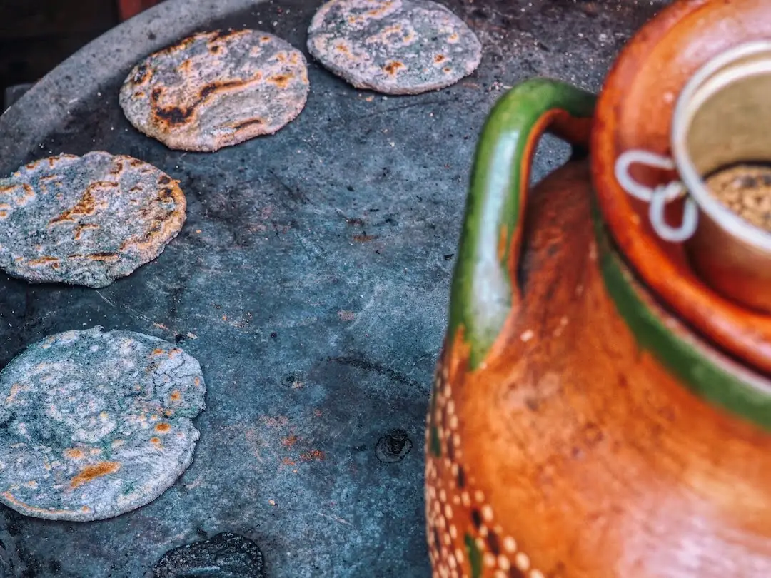 Anca Carmen blue corn tortillas Guanajuato