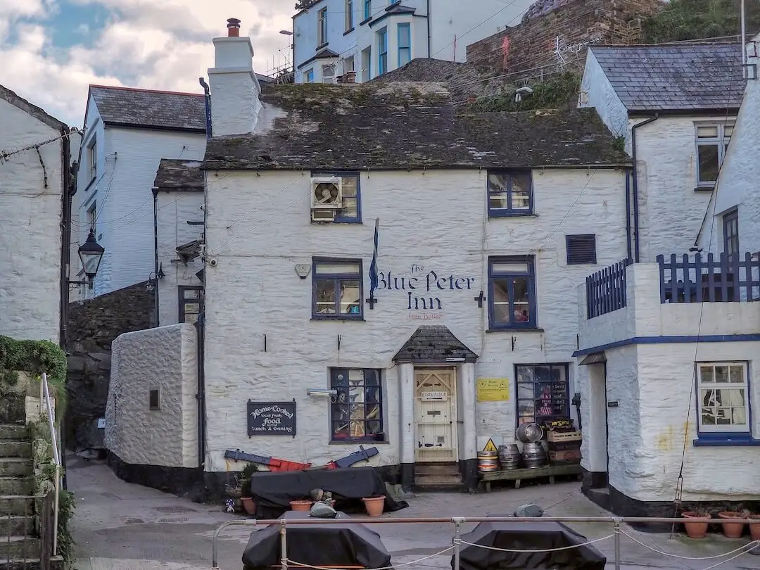 Polperro - Blue Peter Inn - Cornwall The Blue Peter Inn